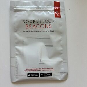 Rocketbook Beacons‎ Whiteboard Cloud Capture Kit Reusable Smart Markers New